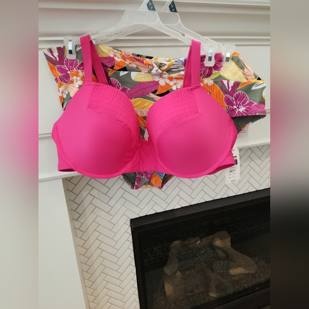 Time & Tru 2-pc Swim Suit, NWT, Size 3X